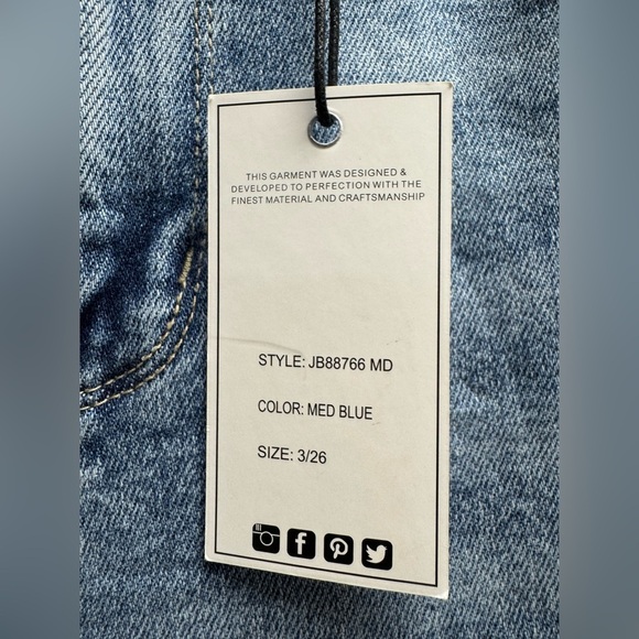 Judy Blue Light Wash Flare Jeans - Style # 88766 - Picture 5 of 6